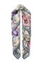 Watercolor Flower Pattern Scarf Bandana 70X70 cm - 5