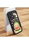 Redmi Note 12 5g Compatible Black Silicone Camera Protected Shock-Absorbing Protective Case Watermelon and Rainbow Pattern - 2