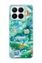 Mi 17t Compatible Underwater Fish Printed Transparent Phone Case