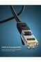 كابل إيثرنت Cat6 U/UTP، 8 متر، أسود - 3