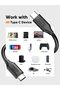 كابل USB C 3.2 Gen2 بطول 3.3 قدم، يدعم فيديو 8K و4K، شحن بقوة 240 واط - 5