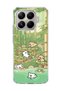 Mi 15t Pro Compatible Bamboo Forest Dogs Printed Transparent Phone Case