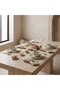 Nehma 4-Piece Ribbed Placemat Set - 30x45 cms - 4