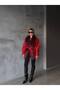 Women's Fur Detailed Water Repellent Quilted Padded Jacket Trench - 3