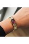 Hm28973S01-2 Women Wrist Watch with Steel Cord - 2