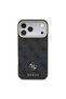 iPhone 18 Pro Max Licensed 4g and Text Logo Case & Card Holder & Strap Lanyard Accessory Set Black - 3