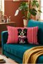 Cute Dog Patterned Rectangular Throw Pillow Cover 50X30 cm Double-Sided Suede Pillowcase