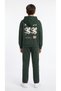 Top, Front and Back Printed, Zippered, Ornamental Emblem Boys' Bottom and Top Tracksuit Set - 4
