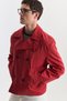 Crop fit men's trench coat - 4