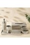 Mirage Embossed Stainless Steel Lotion Dispenser - 4