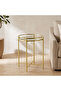 Mirror Top Accent Table