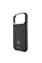 iPhone 18 Pro Max Compatible Case Original Licensed 4g and Logo Card Holder Cover Black - 3