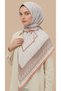 Rosena 120*120 cm Italian Chiffon Scarf - Coral - 3