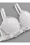 Women's Floral Patterned Underwire Bra Set (Slim Fit) - 2