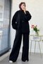Premium Ripped Detailed Design Knitwear Set - Black - 6