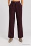 Gold Buttoned Woven Jacket-Pants Set Laz0015 Mürdüm - 5