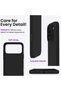 BluePeak Clear Case for iPhone 18 Pro, Anti-Scratch Protective Case (Black, iPhone 18 Pro) - 3