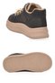 Accessory Lace-Up Thick Comfortable Sole Boots Women's Black Stylish Sneaker Boots 26K421 - 5