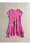 Italian Patterned Lined Dress - 4