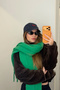 Unisex Puffy Lightweight Scarf - 3