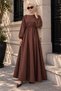 Mira Beli Elastic Dress Tsd260245 Brown - 4