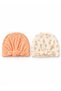 Set of 2 Newborn Knotted Beanies