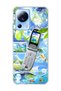 Mi 13 Lite Compatible Cover Phone Nature Printed Transparent Phone Case