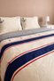 Brine Ecru 100% Cotton Double Duvet Cover Set - 4 Pieces - 4