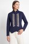 Embroidered Jacket 202718 - Dark Blue - 6