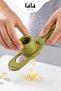 Hüner Mini Garlic and Ginger Grater – with Sliding Protective Container, Stainless Steel - 5