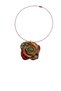 Multicolor rose necklace - 3
