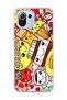 Mi 11 Lite Compatible Cute Colorful Food Printed Transparent Phone Case