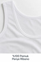 High Quality 100% Cotton Combed Ribbed Men's Undershirts White 6-Pack - 4