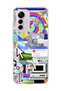 Mi 12 Lite Compatible Rainbow Old Computer Printed Transparent Phone Case