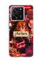 Mi 13t Compatible Aries Zodiac Sign Printed Transparent Phone Case