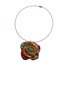 Multicolor rose necklace - 5
