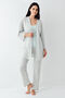 Women's Green Dressing Gown - 2