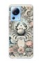 Mi 13 Lite Compatible Crab Sign Printed Transparent Phone Case
