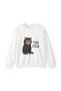 Too Cold Printed Cotton 3 Thread Raster Crew Neck Oversize Sweatshirt
