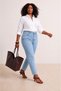 Women's Plus Size Mom Jeans - 2