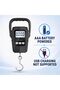 Digital Hanging Luggage Scale Portable Handheld Baggage Scale for Travel with LCD Display 50Kg/110Lb - 3