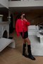 Red Quilted Jacket - 3