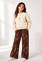 Girl's Floral Detailed Tracksuit Set Jab-17150