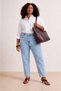 Women's Plus Size Mom Jeans - 5