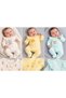 100% Cotton Newborn Zippered Jumpsuit Combination - 3
