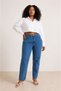 Women's Plus Size Mom Jeans - 4