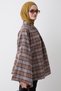 Graue karierte Bluse - 6