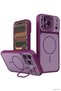 Spt-Gld iPhone 18 Pro Pale Magsafe Stand Cover (195528) - Claret Red
