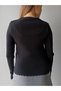 Women's Button Detailed Knitwear Cardigan - 3