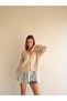 Women's Lace Detailed Knitwear Cardigan - 3